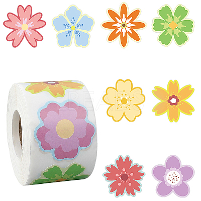 1Roll Self Adhesive Paper Sealing Stickers DIY-SP0005-93-1