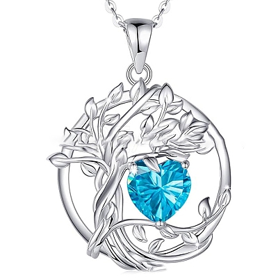 925 Sterling Silver Double-Layer Necklace PW-WGB13A5-12-1