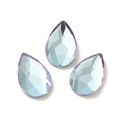 Glass Rhinestone Cabochons RGLA-P037-15A-D-1