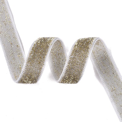 Glitter Sparkle Single Face Velvet Ribbon SRIB-Q023-01B-07-1