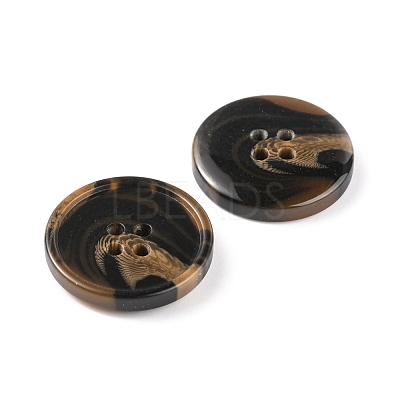 Resin Button BUTT-WH0015-63C-04-1