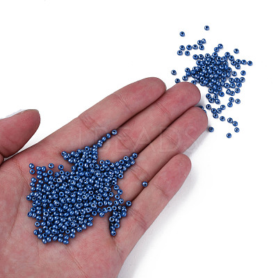 8/0 Czech Opaque Glass Seed Beads SEED-N004-003A-09-1