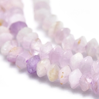 Natural Kunzite Beads Strands G-F686-25-1