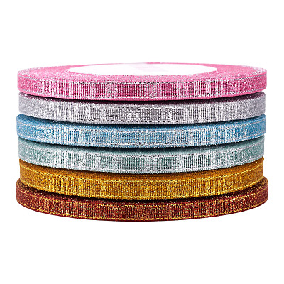 Glitter Metallic Ribbon SRIB-FW0001-02-1
