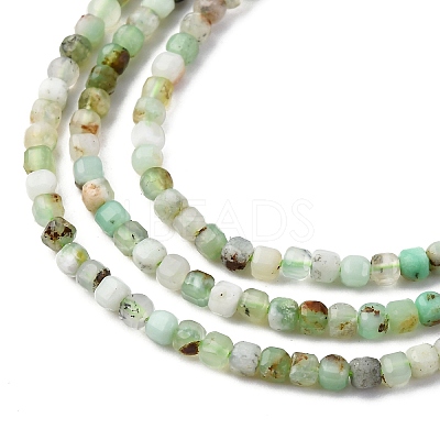 Natural Chrysoprase Beads Strands G-RM2025-C15-A-1