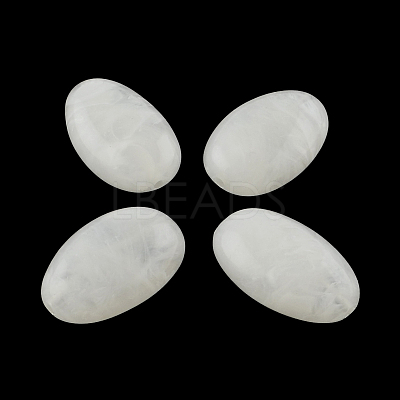 Oval Imitation Gemstone Acrylic Beads OACR-R033A-32-1