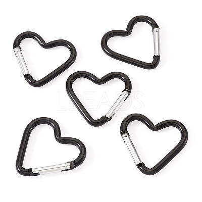 5Pcs Zinc Alloy Spring Gate Rings FIND-TA0009-73N-1