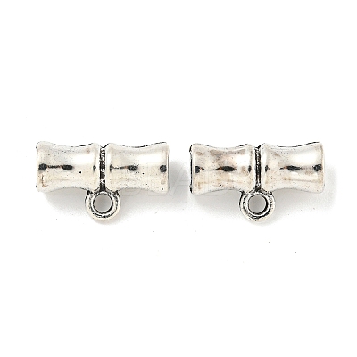 Tibetan Style Alloy Tube Beads FIND-M011-15C-AS-1