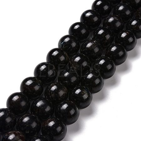Natural Astrophyllite Beads Strands G-A202-01D-1