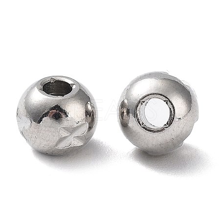 303 Stainless Steel Beads STAS-Q302-06A-P-1