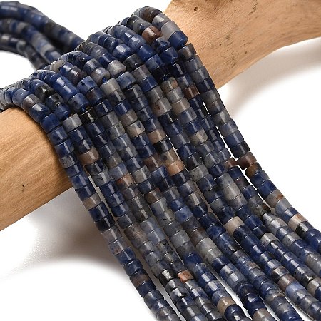 Natural Sodalite Beads Strands G-P608-A08-01-1