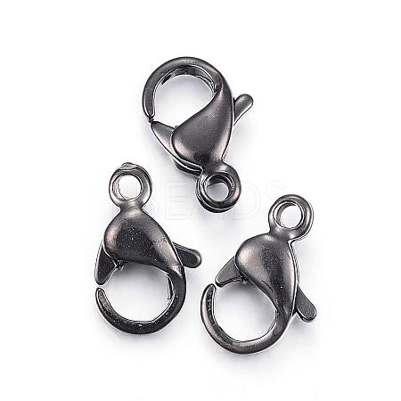 304 Stainless Steel Lobster Claw Clasps STAS-H353-G-02B-1