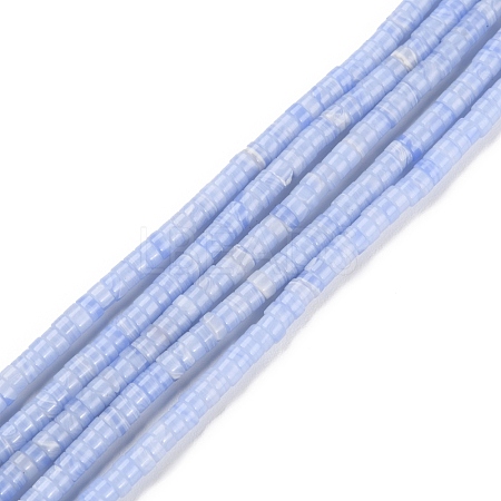Synthetic Blue Lace Agate Beads Strands G-M401-D02-1