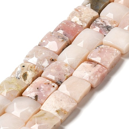 Natural Pink Opal Beads Strands G-G980-06-1