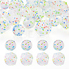 20Pcs 2 Styles Silicone Beads SIL-TA0001-23-1