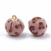 Handmade Cloth Fabric Covered Pendants LS-WOVE-N006-21D-2