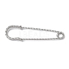 304 Stainless Steel Safety Pins Brooch Findings STAS-C181-01A-P-1