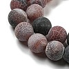 Natural Weathered Agate Beads Strands G-P538-A01-5