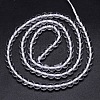 Round Natural Grade AA Quartz Crystal Beads Strands LS-G-H1648-6mm-01N-AA-3