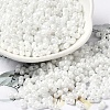Opaque Colours Luster Glass Seed Beads SEED-B001-01A-12-1
