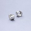 925 Sterling Silver Huggie Hoop Earrings STER-BB70735-2