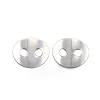 2-Hole 201 Stainless Steel Sewing Buttons STAS-E147-32P-1