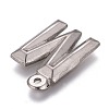 Non-Tarnish 304 Stainless Steel Pendants X-STAS-H119-01P-M-3