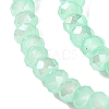 Baking Electroplate Glass Beads Strands DGLA-A039-J4mm-B07-3