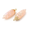 Rainbow Iridescent Plating Resin Pendants LS-RESI-C047-03A-G-2