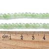 Dyed Natural Malaysia Jade Rondelle Beads Strands G-E316-2x4mm-56-2