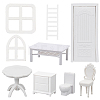 Olycraft 20pcs 9 styles Plastic Furniture Dollhouse Home Decorations DJEW-OC0001-45-1