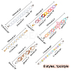 Opaque Acrylic Curb Chain for DIY Keychains HJEW-CA0001-07-2