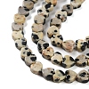 Natural Dalmatian Jasper Beads Strands G-M403-A31-01-4