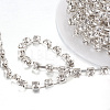 Iron Rhinestone Strass Chains CHC-T002-SS10-01S-1-2