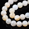 Natural Crackle Agate Beads Strands G-S359-240B-2-3