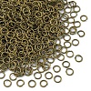 Iron Open Jump Rings IFIN-YW0001-41AB-1