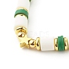 Handmade Polymer Clay Beads Stretch Bracelets Sets BJEW-JB06353-04-8