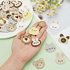 Fingerinspire 32Pcs 8 Styles Polyester Embroidered Appliques DIY-FG0005-42-3