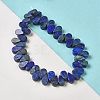 Natural Lapis Lazuli Dyed Beads Strands G-B064-B20-2