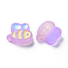 Transparent Acrylic Beads MACR-S374-06B-03-2