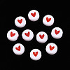 Opaque Acrylic Beads ACRP-T004-02A-1