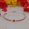 Adjustable Nylon Cord Braided Bead Bracelets BJEW-C011-16A-1