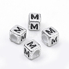 Plated Acrylic Beads X1-PB43C9308-M-1