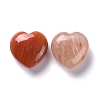 Natural Red Aventurine Heart Love Stone G-I285-09-2