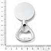 Zinc Alloy Bottle Opener Cabochon Component PALLOY-D312-01P-06-3