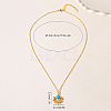 Brass Pendant Necklaces ZR8847-2