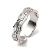 Non-Tarnish 304 Stainless Steel Open Cuff Rings RJEW-Z018-01P-1