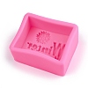 Word Winter Silicone Molds DIY-R078-24-3
