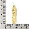 Brass Micro Pave Cubic Zirconia Pendants KK-Z042-15G-02-3