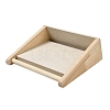 Velvet with Wood Jewelry Display Stands NDIS-F004-04A-2